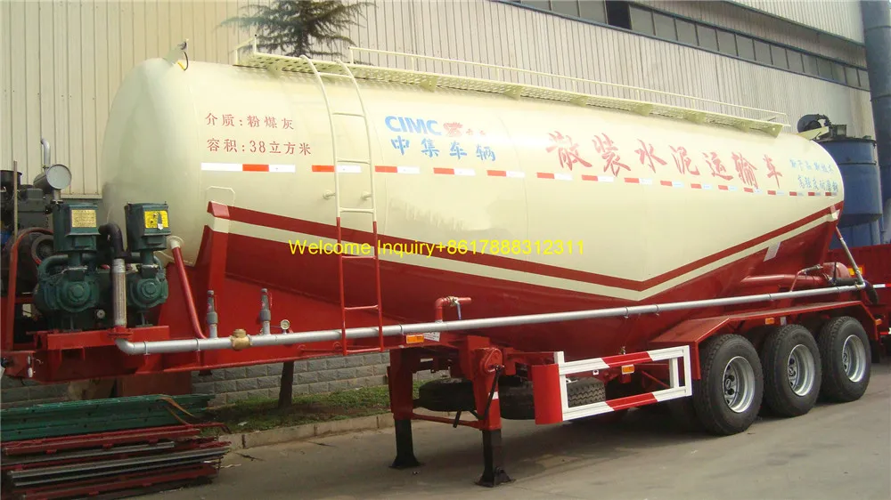 Jnhtc Good Brand High Quality Cheaper Price Bulk Cement Semi-Trailer