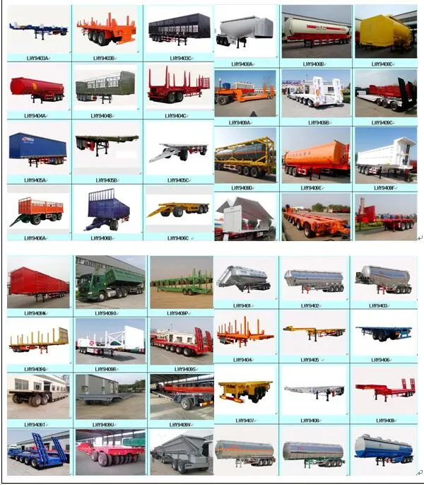 Liquid Food Oil Tanker Semi Trailer