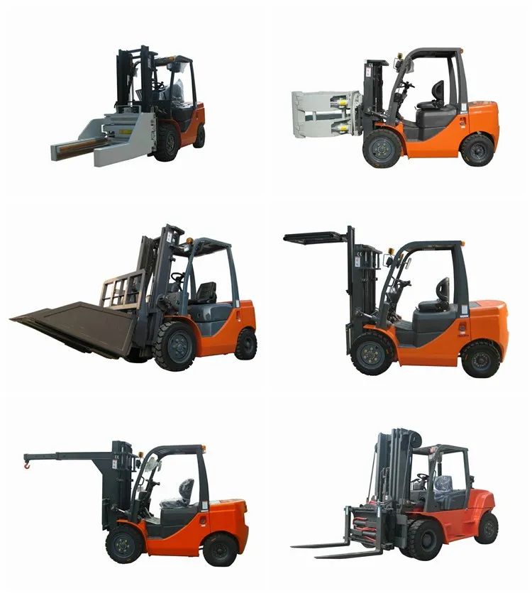 Ltmg 1.5t 2t 3t 5t 3 Ton 5 Ton LPG Gasoline Forklift with Nissan EPA Engine and Side Shifter