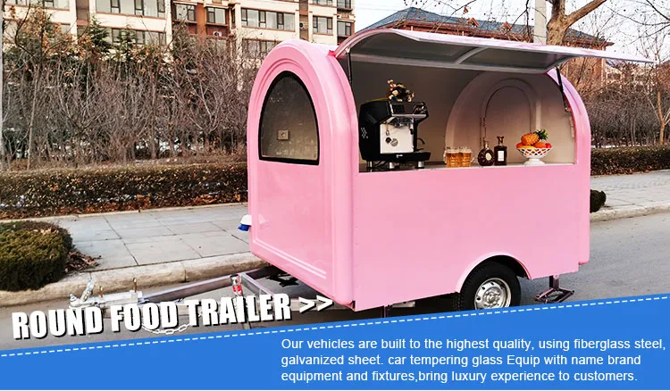Mini Food Camping Trailer with Kitchen Camper Trailer