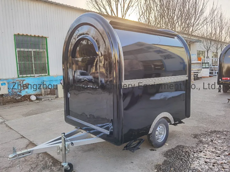 Mobile Gas Griddle Ice Cream Food Cart