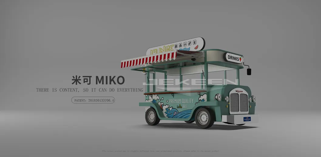 Mobile Kitchen Trailers Vintage Caravan Food Truck for Sale