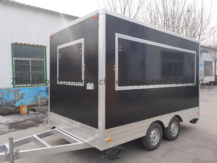 Mobile Noodles Popcorn Food Cooking Truck with Ce
