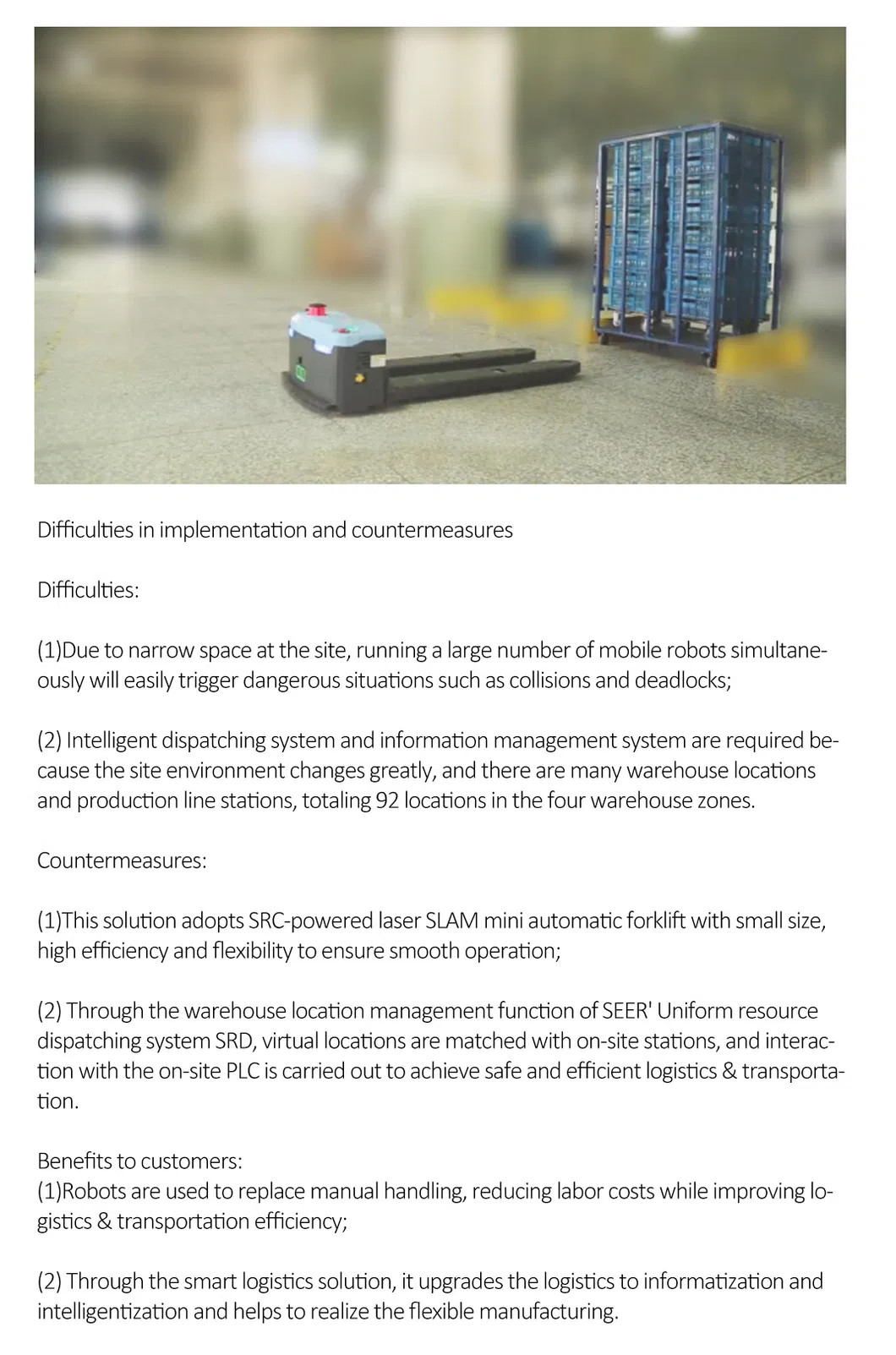 New > 500mm Seer Shanghai Forklift Price Automatic
