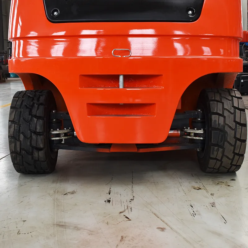 Portable Material Carrier Four-Fulcrum Counterbalance Electric Forklift 3.5t Forklift Truck