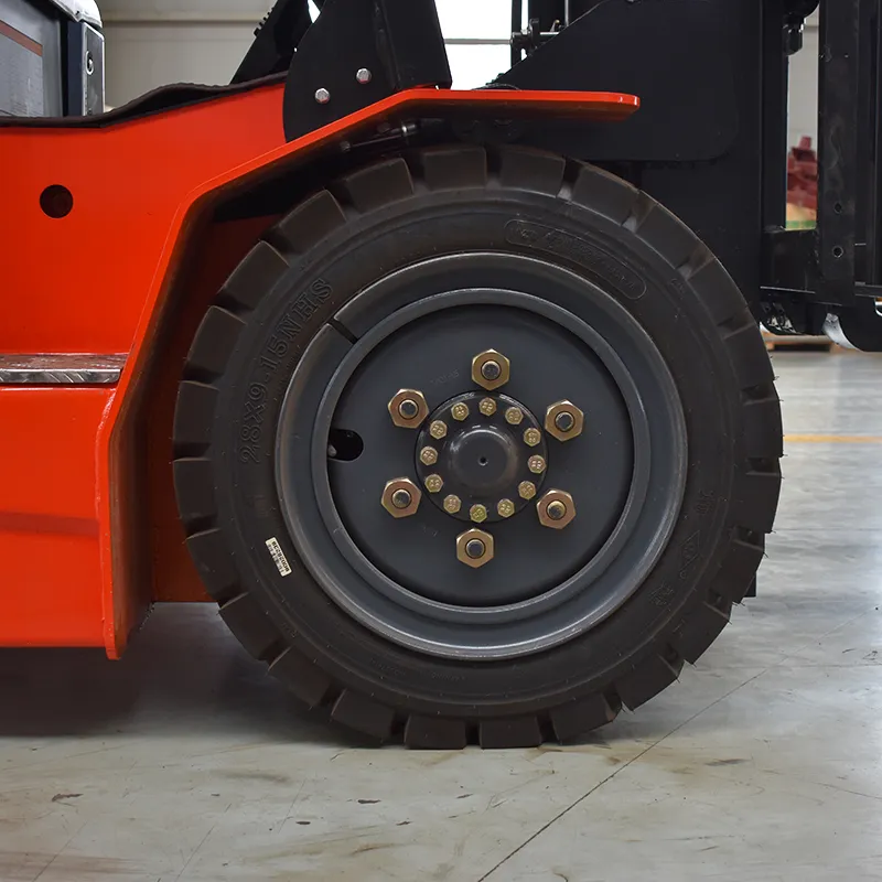 Portable Material Carrier Four-Fulcrum Counterbalance Electric Forklift 3.5t Forklift Truck