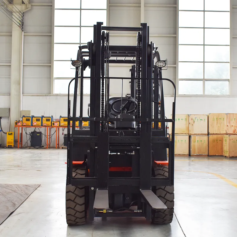 Portable Material Carrier Four-Fulcrum Counterbalance Electric Forklift 3.5t Forklift Truck