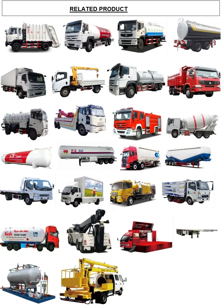Qinglin 6tons 7 Cbm 8000 Liters Compression Garbage Truck for Bucket Collection