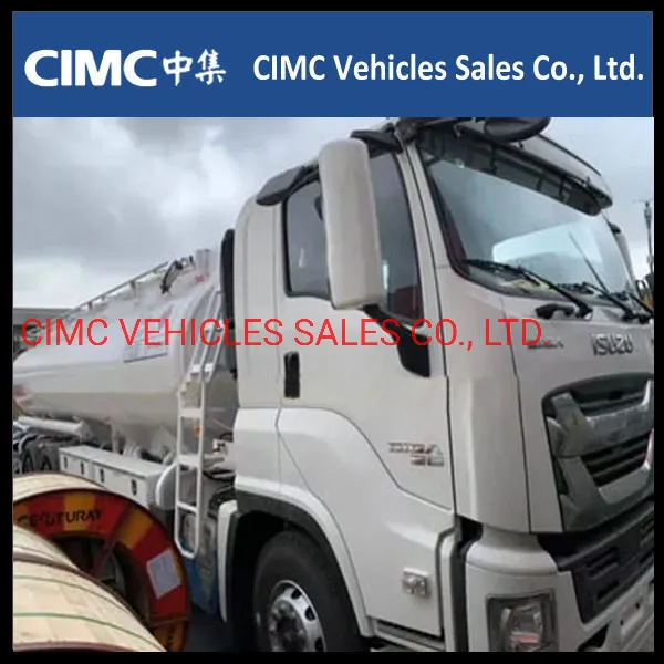 Qingling Isuzu Giga 6X4 10 Wheel 380 HP Fuel Bowser