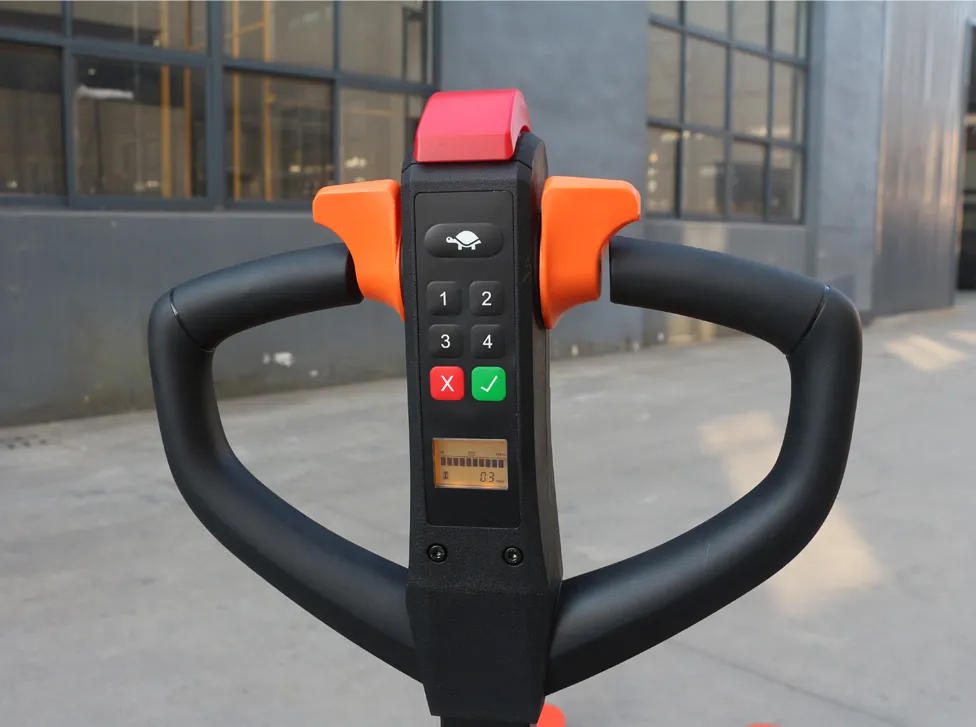 Redlift Small 2000kg 2ton Electronic Hand Pallet Jack Battery Powered Full Electric Pallet Truck with CE Certification for Material Handling Warehouse