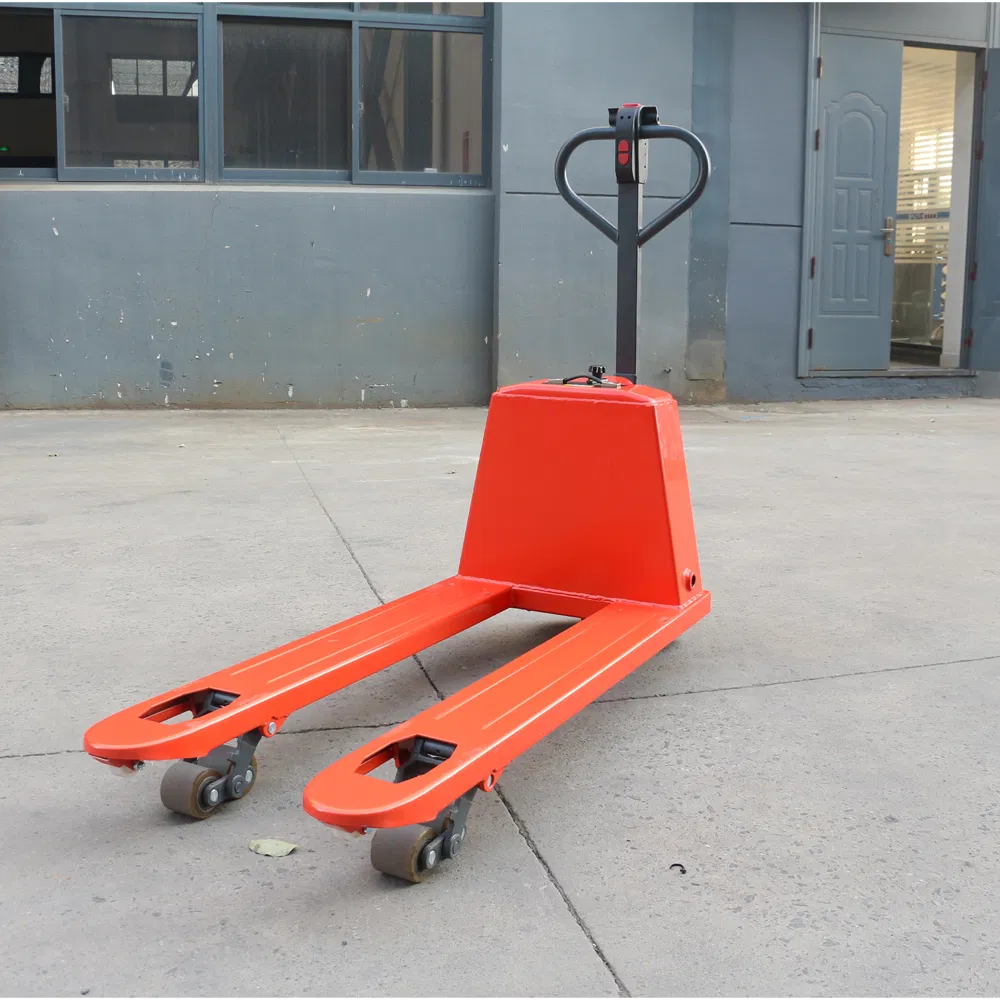 Redlift Small 2000kg 2ton Electronic Hand Pallet Jack Battery Powered Full Electric Pallet Truck with CE Certification for Material Handling Warehouse