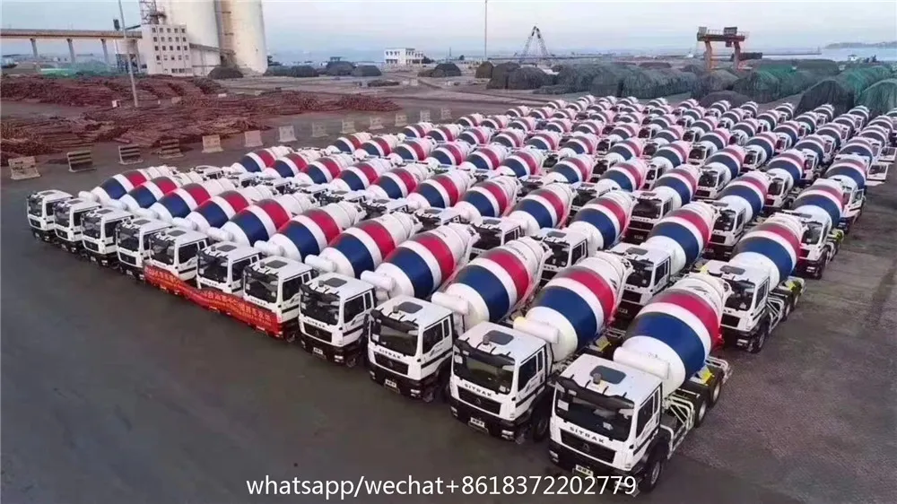 Shacman F2000 6X4 10 Wheel 12cbm Concrete Mixer Truck