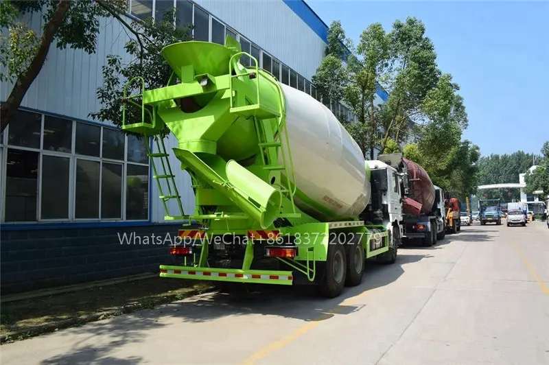 Shacman F2000 6X4 10 Wheel 12cbm Concrete Mixer Truck