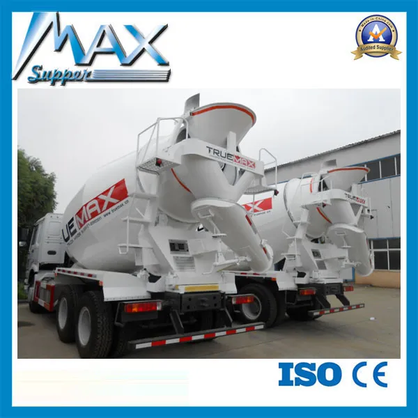 Shacman F2000 6X4 290/336/380 HP10 Cubic Meters Concrete Mixer Truck