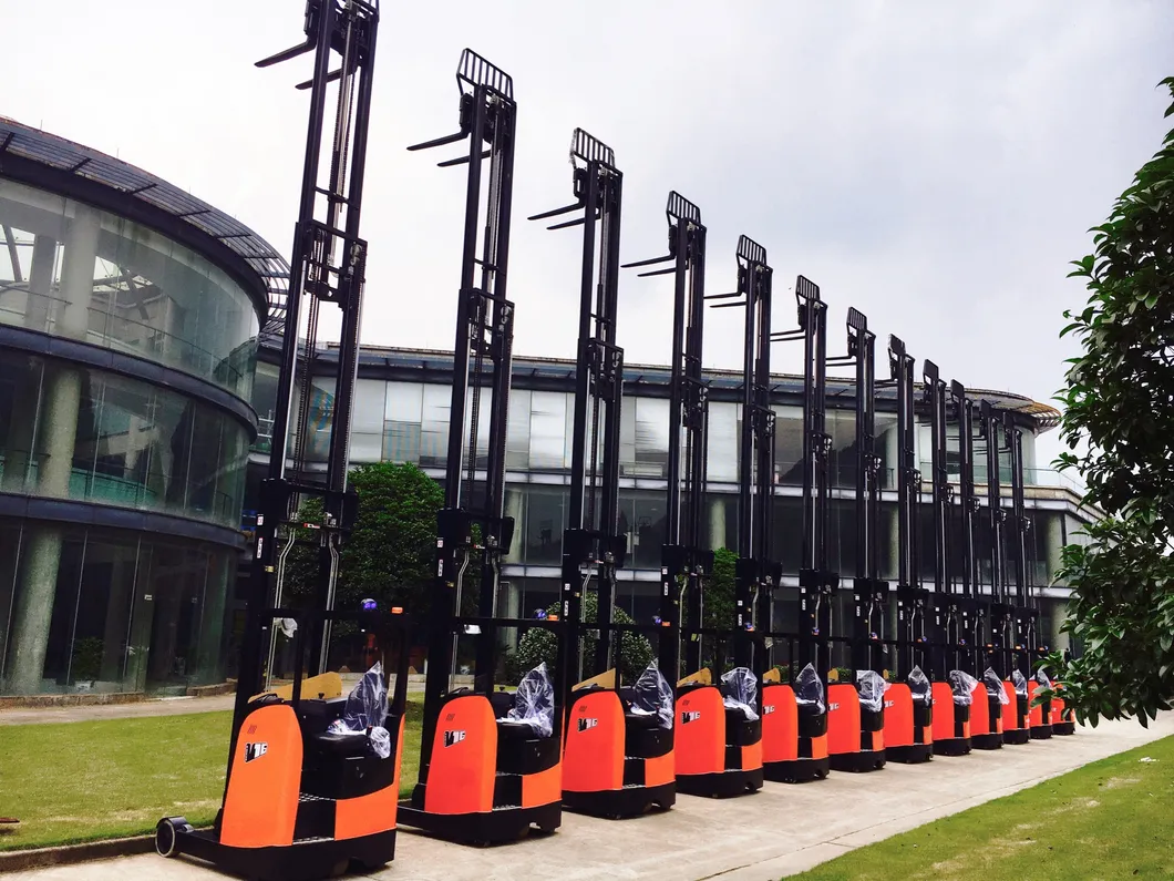 Shanghai Vift Hot Selling Cqd15 Electric Forklift Electric Reach Truck for Narrow Aisle