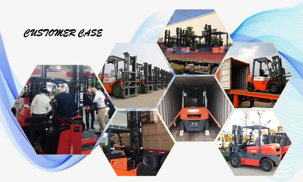 Side Loader Forklift 3-Ways Forks Electric Power Stacker Mini 1 Ton for Narrow Aisle Warehouse