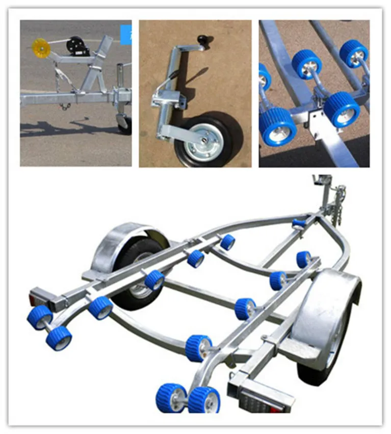 Single Axle Boat Trailer for Sale/Yacht Trailer/Camp Trailer