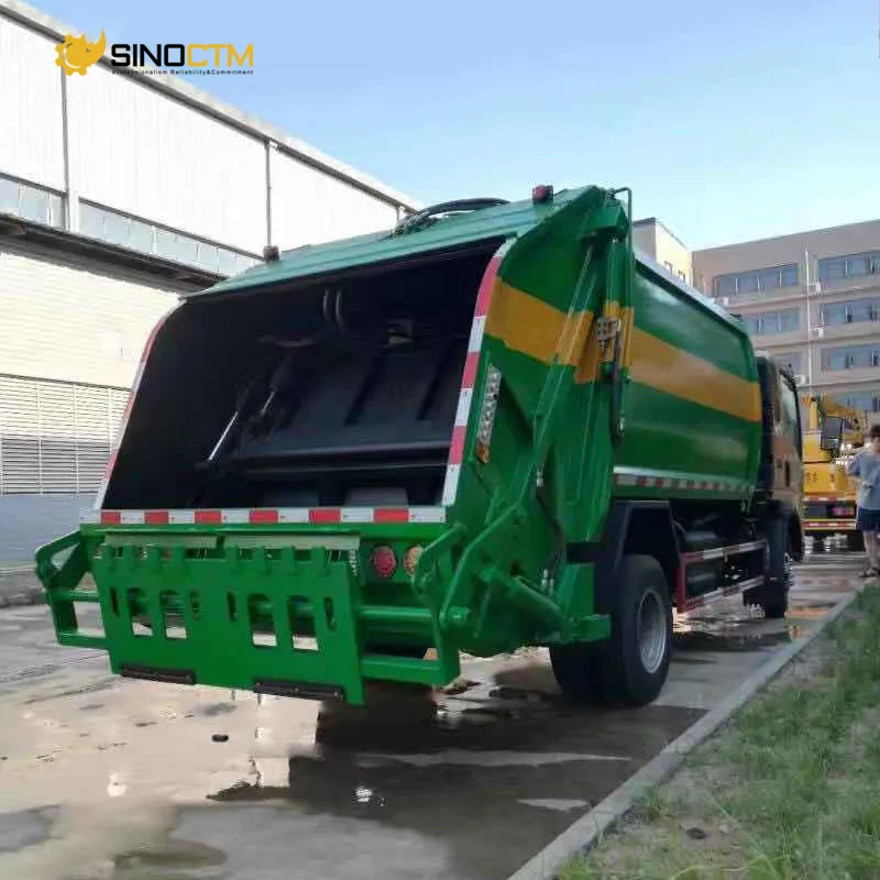Sinotruk 4X2 8cbm 10cbm Compactor Garbage Truck