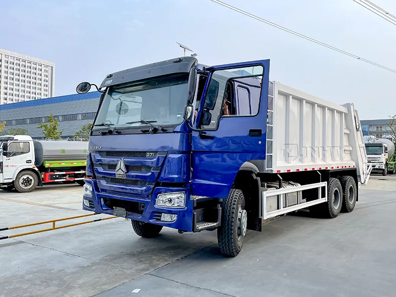 Sinotruk 6X4 10wheels Heavy Duty Model Garbage Truck 15000L