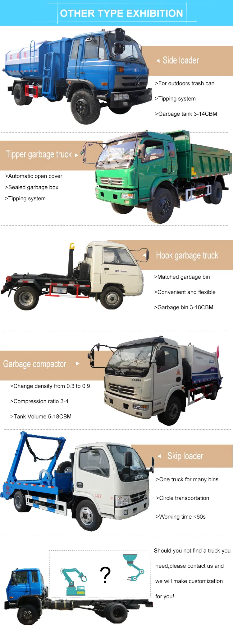 Sinotruk HOWO 4X2 10cbm 10m3 Compactor Garbage Truck