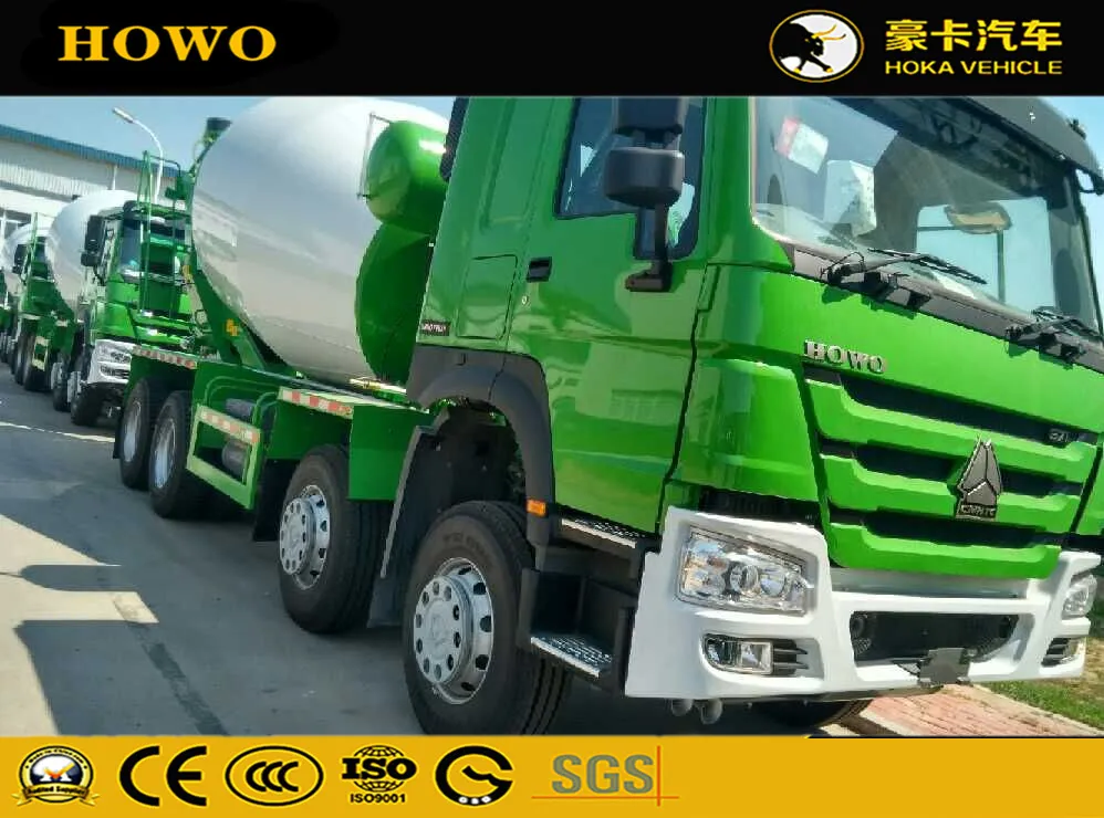 Sinotruk HOWO 8X4 371HP 12cbm Concrete Mixer Truck Zz1317n3261W for MID East Market