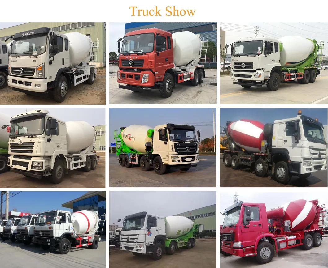 Sinotruk HOWO A7 6X4 290HP 6cbm Concrete Mixer Truck Zz1257m3247n1