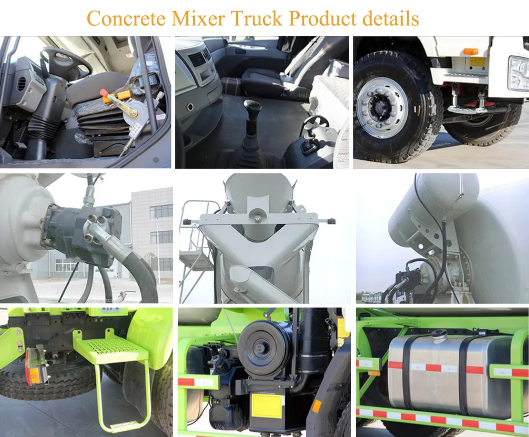 Sinotruk HOWO A7 6X4 290HP 6cbm Concrete Mixer Truck Zz1257m3247n1