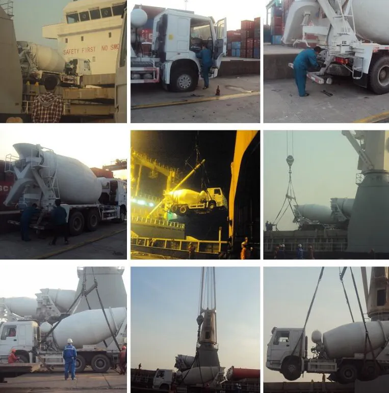 Sinotruk HOWO A7 6X4 290HP 6cbm Concrete Mixer Truck Zz1257m3247n1