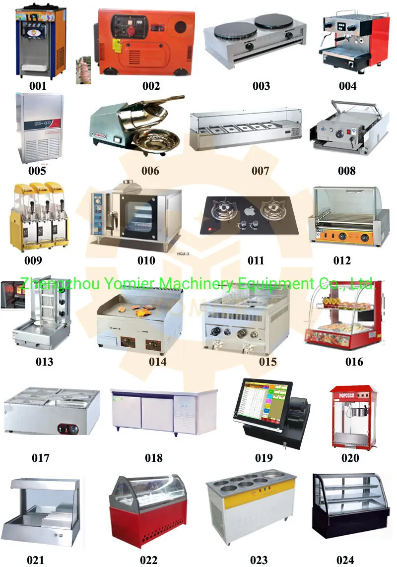 Stainless Steel Mobile Ice Cream Pizza Food Vending Van