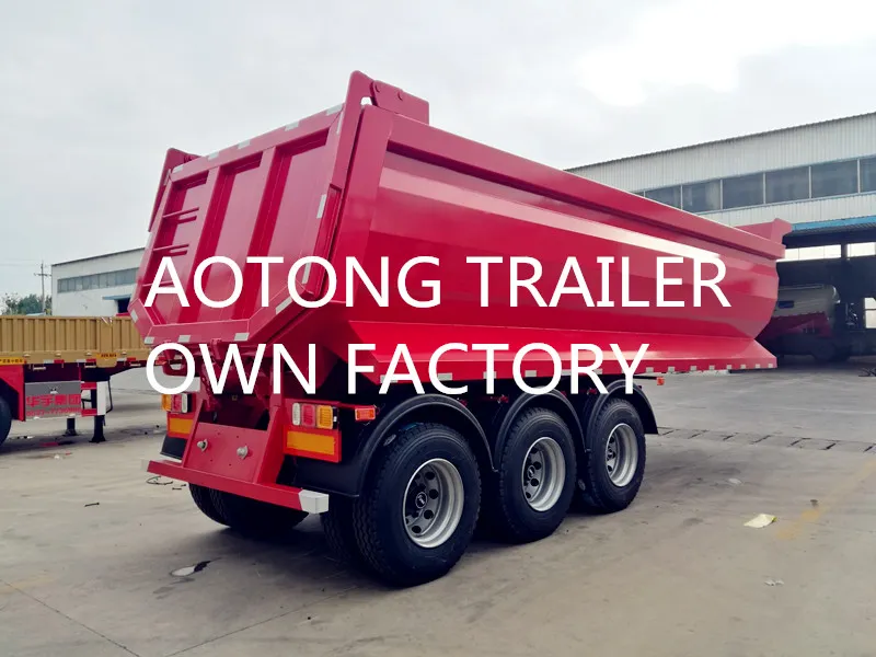Tipper Rear Dump Semi Trailer Dump for Sale in Dubai