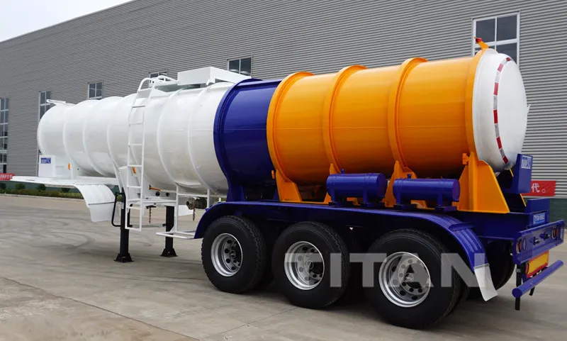 Titan Elliptical Mono Block Oil Propane Tanker Vessel Trailer for Sale