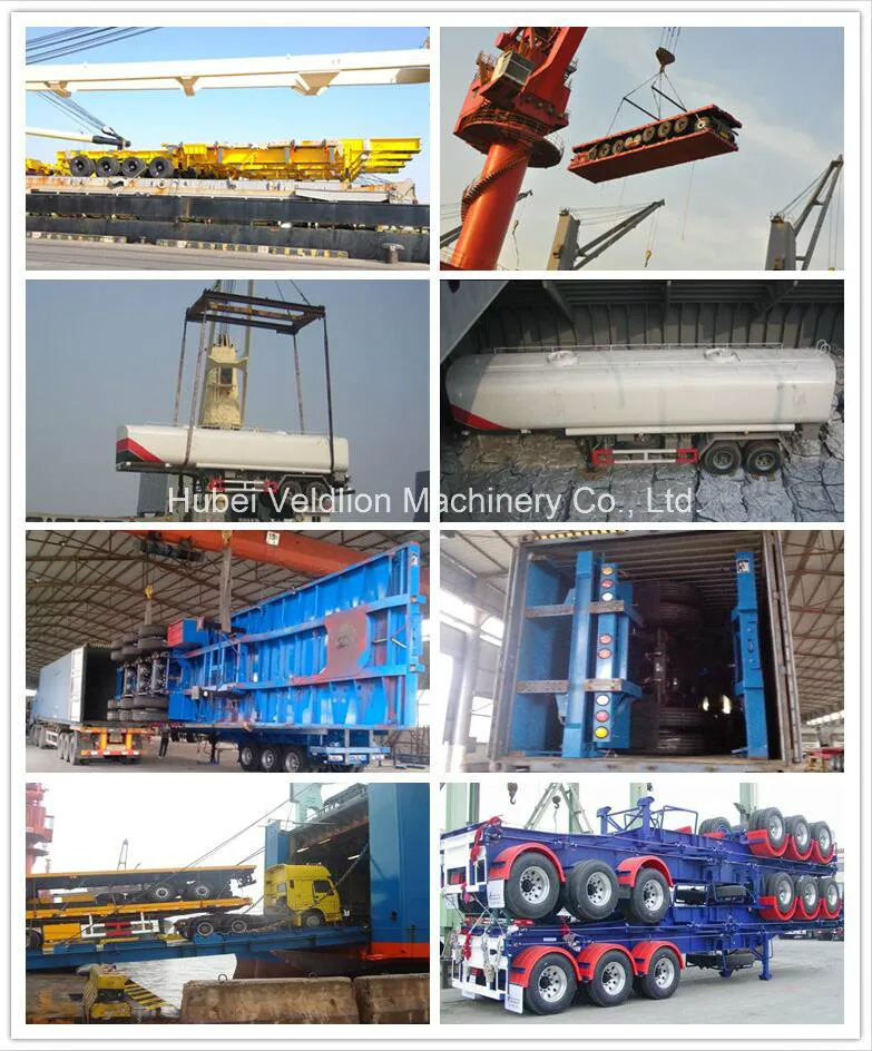 Tri-Axle 60mt, 60tons Low Bed Semi Trailer