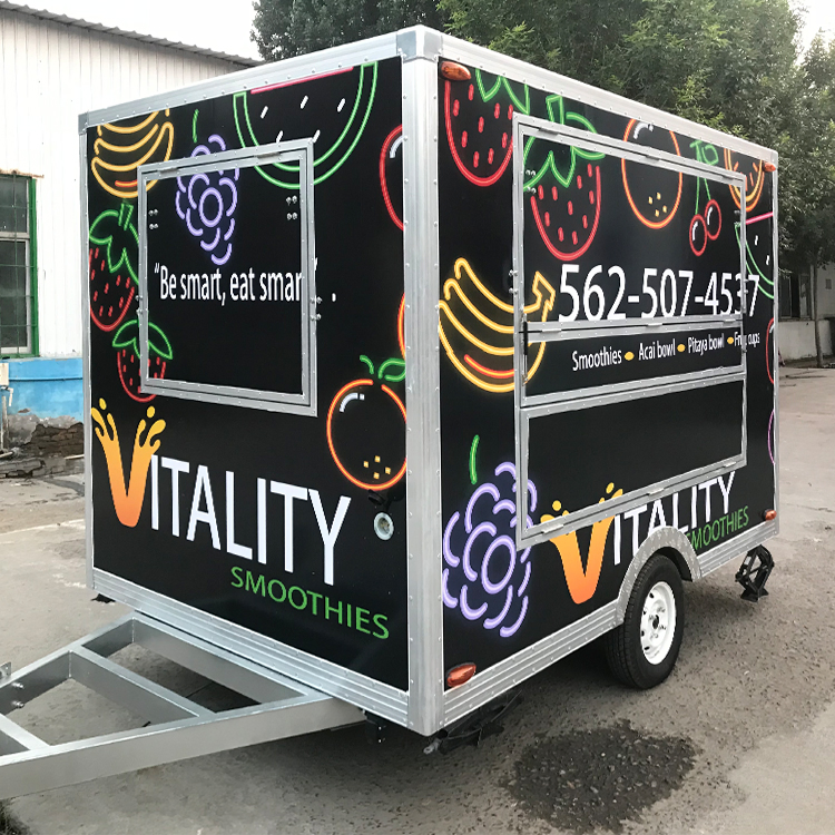 Tune Personalized Mobile Coffee Concession Kitchen Chicken Food Trailer