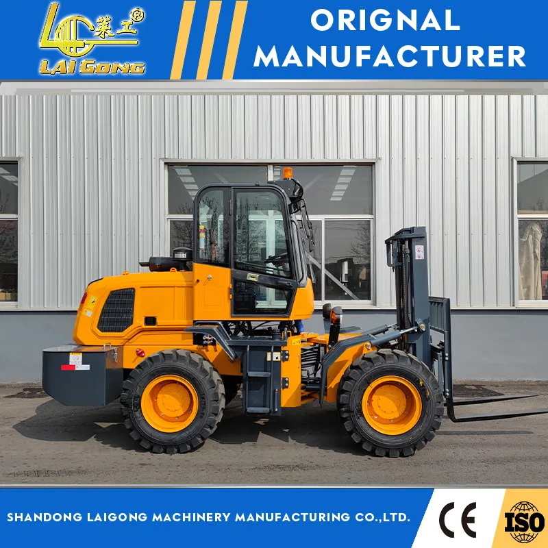 Two Colours Yellow/Green Forklift Truck for Sale
