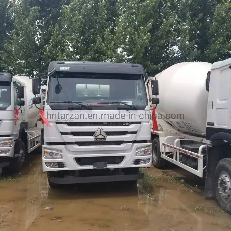 Used 6X4 LHD 340HP HOWO Concrete Mixer Truck