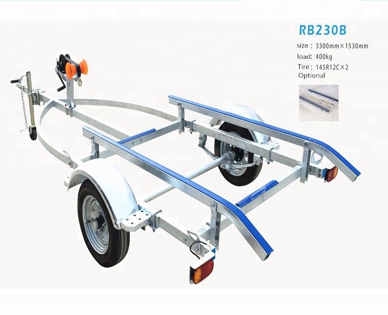 Watercraft Trailer 3500kgs Three Axle Long Boat Trailers