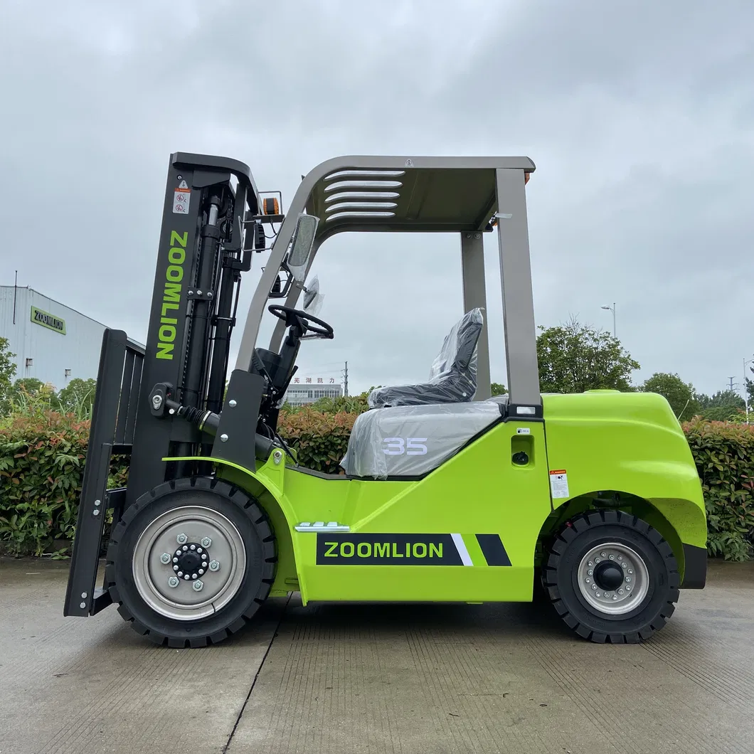 Zoomlion 3.5 Tonne Heavy Duty Lift Truck Block Forklift with Lower Price Material Handing Equipment