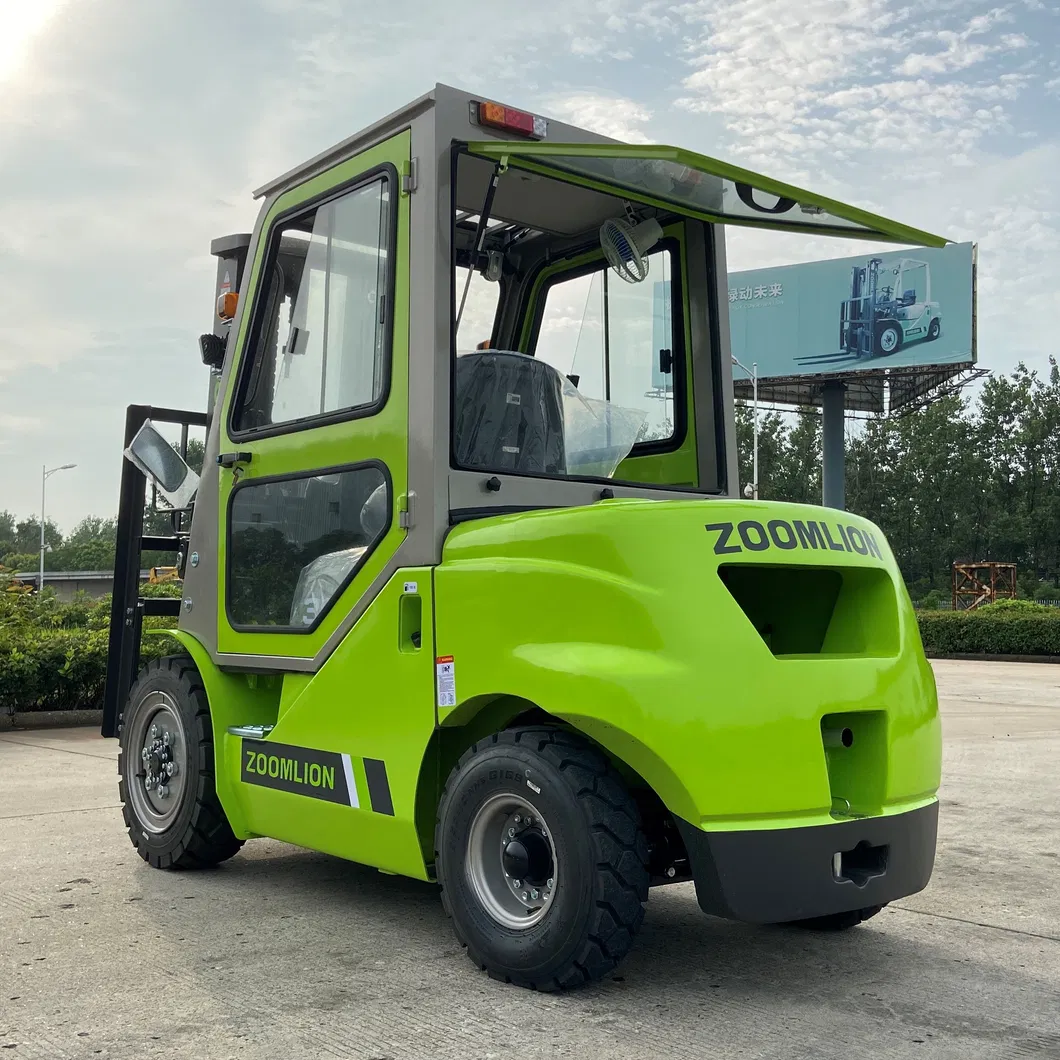 Zoomlion 3tons Diesel Powered Forklift Truck 3t Counterbalanced Fork Lifter Best Price
