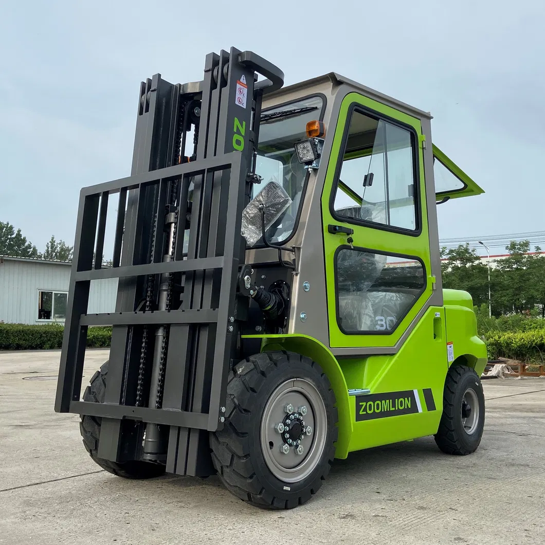 Zoomlion Diesel Powered Forklift with Container Mast Winter Fork Lifter EPA Certificate