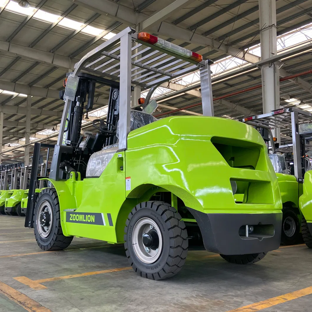 Zoomlion Triplex Lift Truck 5 Tonne Forklift Price Hydraulic for Sale